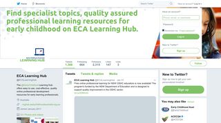 ECA Learning Hub (@ECALearningHub) | Twitter
