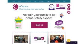 eCadets: Pupil-led school online safety