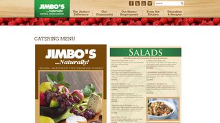 Catering Menu | Jimbo's...NaturallyJimbo's…Naturally