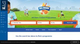 stars cricket programmes - ClubSpark / All Stars / Search Results