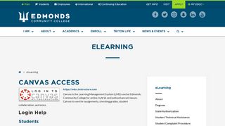 Edmonds Community College: eLearning