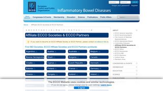 ECCO Partners - European Crohn's and Colitis Organisation