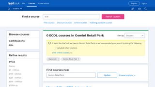 ECDL courses in Gemini Retail Park | reed.co.uk