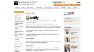 eCertify - Australian Business Solutions Group