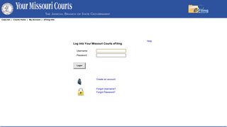 eFiling logon - Missouri Courts - MO.gov