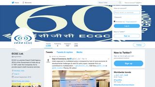ECGC Ltd. (@ecgclimited) | Twitter