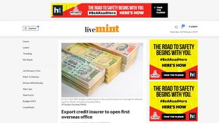 Export credit insurer to open first overseas office - Livemint