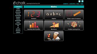 eChalk: Maths