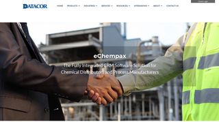 eChempax (CRM) Software Solution | Datacor, Inc.
