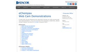 Chempax (ERP and CRM software solutions for the Chemical, Food ...
