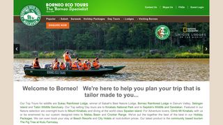 Borneo Eco Tours - World class Nature Tours, Holidays & Vacation ...