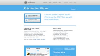 Echofon for iPhone