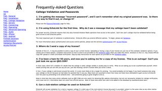 FAQs - Validation - Echolink