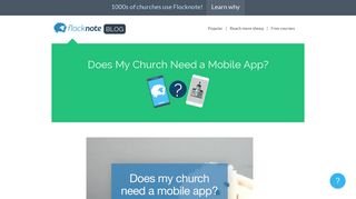 Does My Church Need a Mobile App? What are Church Apps?