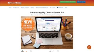 My Church Events | The only church calendar on the market that lets ...