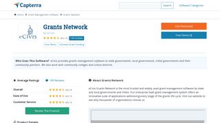 Grants Network Reviews and Pricing - 2019 - Capterra