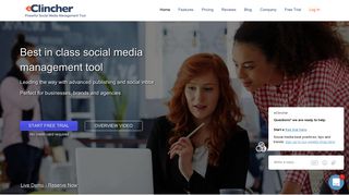 eClincher: Best Social Media Management Tool