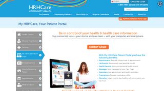 My HRHCare, Your Patient Portal - HRHCare HRHCare