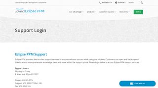 Eclipse PPM Support | Upland Software