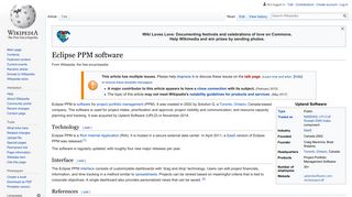 Eclipse PPM software - Wikipedia