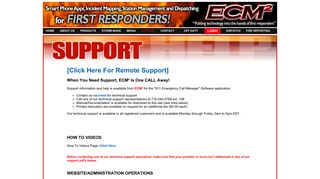 Support - ECM2