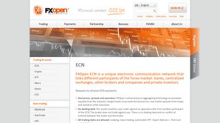 ECN Forex Broker | Open a MT4 ECN Account with FXOpen