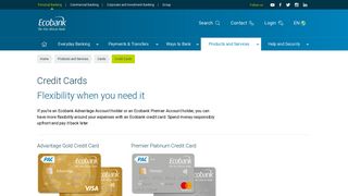 Ecobank - Credit Cards