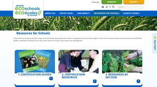 Resources for Schools - Ontario EcoSchools