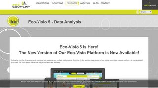 Eco-Counter - Eco-Visio 5 - Data Analysis