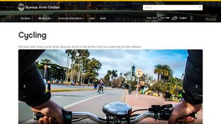 Cycling | Official English Website for the City of Buenos Aires