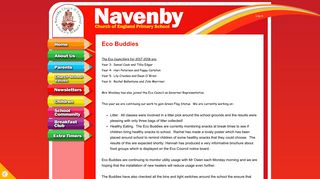 Eco Buddies | Navenby Church of England Primary School