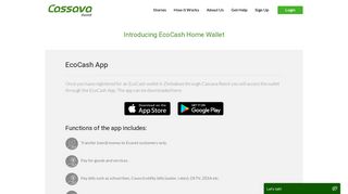 EcoCash App - Cassava Remit