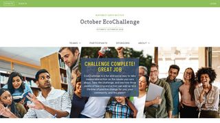 October EcoChallenge - Home Page