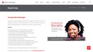EasyCoop Self-Service Portal - Africa Prudential Plc