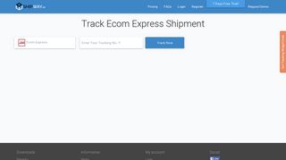 Ecom Express Shipment Tracking - Shipway - Shipway.in