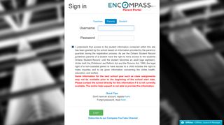 Login - enCompass - Compass for Success
