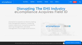 eCompliance Acquires Safety Inspection Leader Field iD | eCompliance