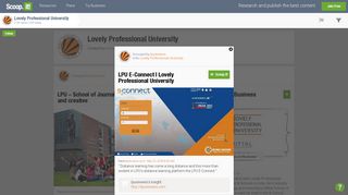 LPU E-Connect | Lovely Professional University ... - Scoop.it