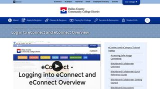 Log in to eConnect and eConnect Overview : Dallas County ...