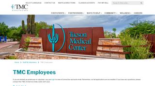 TMC Employees Tucson, Arizona (AZ) - Tucson Medical Center