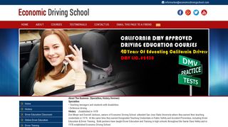 Online Driver Education - Economic Driving School