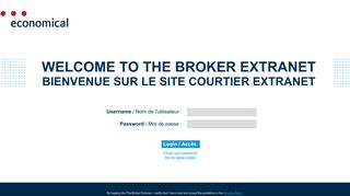 Welcome to The Broker Extranet BIENVENUE SUR LE SITE ...