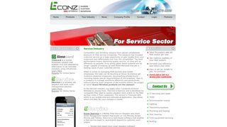 Econz Mobile Timecard GPS application and Econz Eservice Field ...