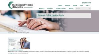 Personal Online Banking FAQs - Cooperative Bank