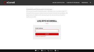 eCornell | Log in