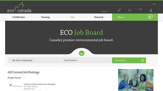 Job Board | ECO Canada
