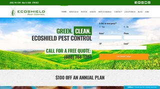 EcoShield Pest Control: Home