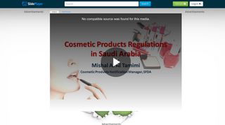 Cosmetic Products Regulations in Saudi Arabia - ppt video online ...