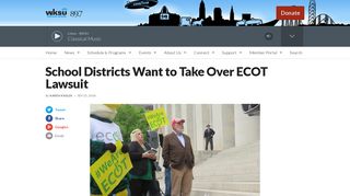 School Districts Want to Take Over ECOT Lawsuit | WKSU