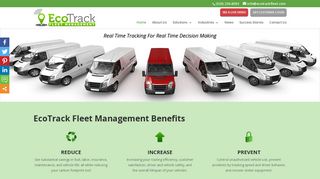 EcoTrack Fleet Management GPS Tracking Services |Tucson AZ